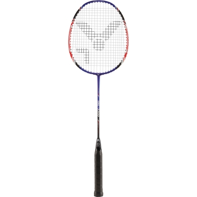 Victor Badminton racket AL3300 (98g, school sports, One-Peace-Optic) blue - strung -